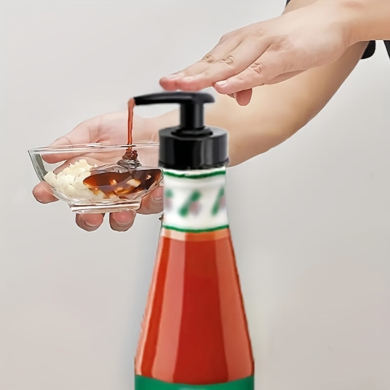 Bottle Pump, Coffee Syrup Pump, Creative Spice Bottle Pump, Household  Bottle Pump, Sauce Pump Dispenser, Pump Dispenser, Multifunctional Pump  Dispenser For Oil Bottle, Kitchen Tools - Temu