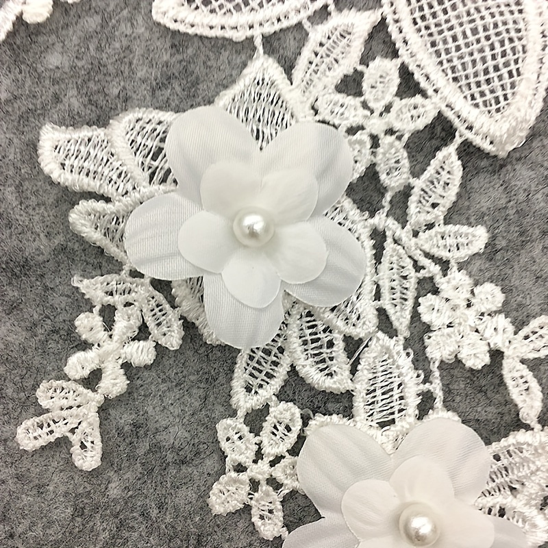 Computer Embroidery Lace Applique Handmade Diy Imitation - Temu