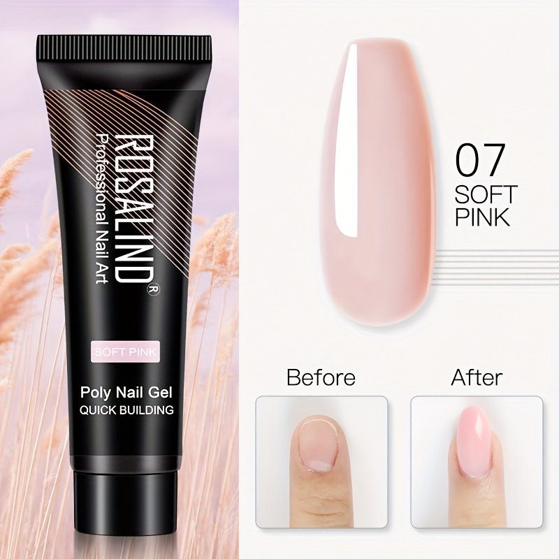 Poly Gel Nail Extension Gel 7 Colors Builder Nail Gel
