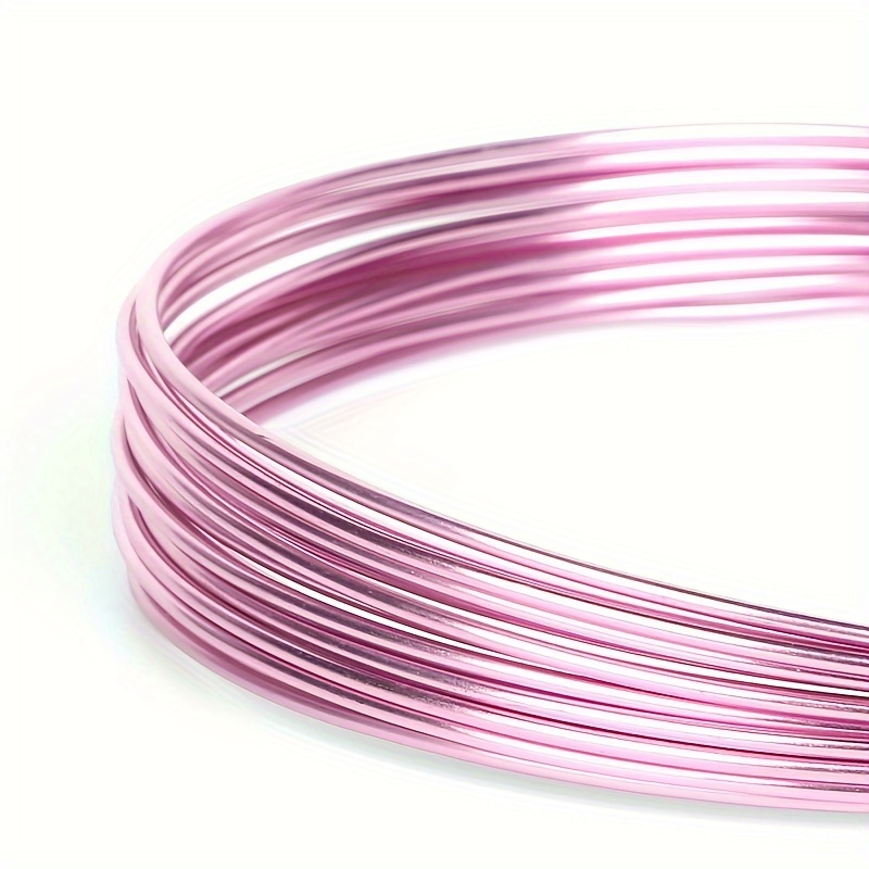 Diy Aluminum Colorful Beading Wire Oxide Wire Diy Soft - Temu