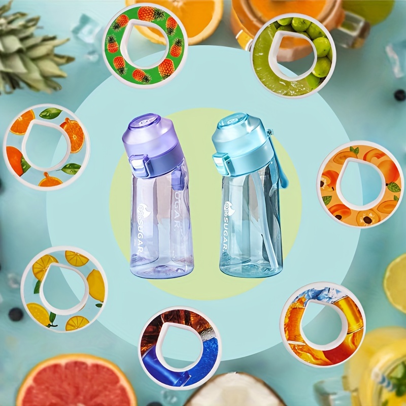 Sports Water Bottle Compatible With Flavor Pods - Temu
