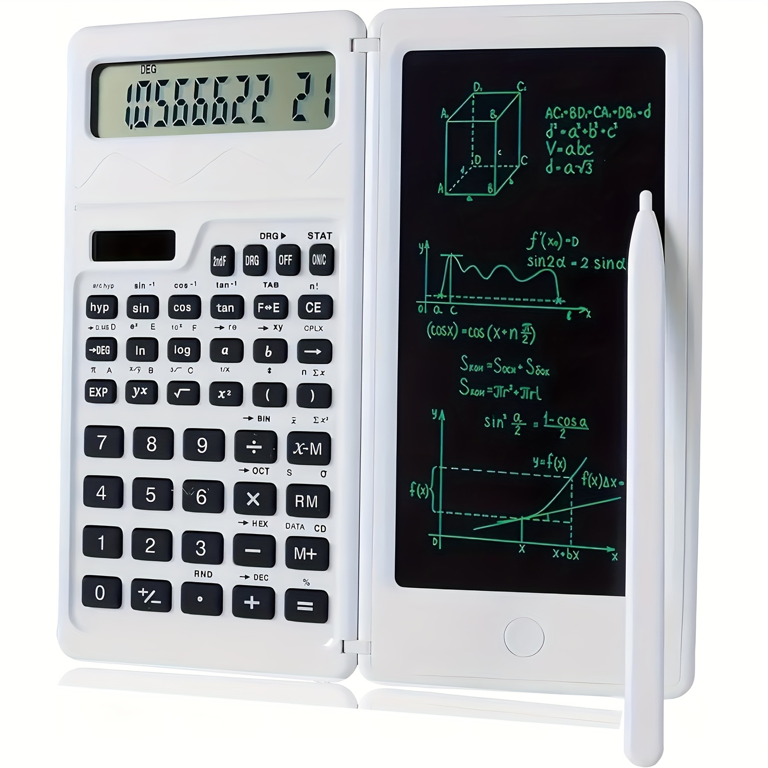 Calculatrice scientifique 417, non programmable, solaire