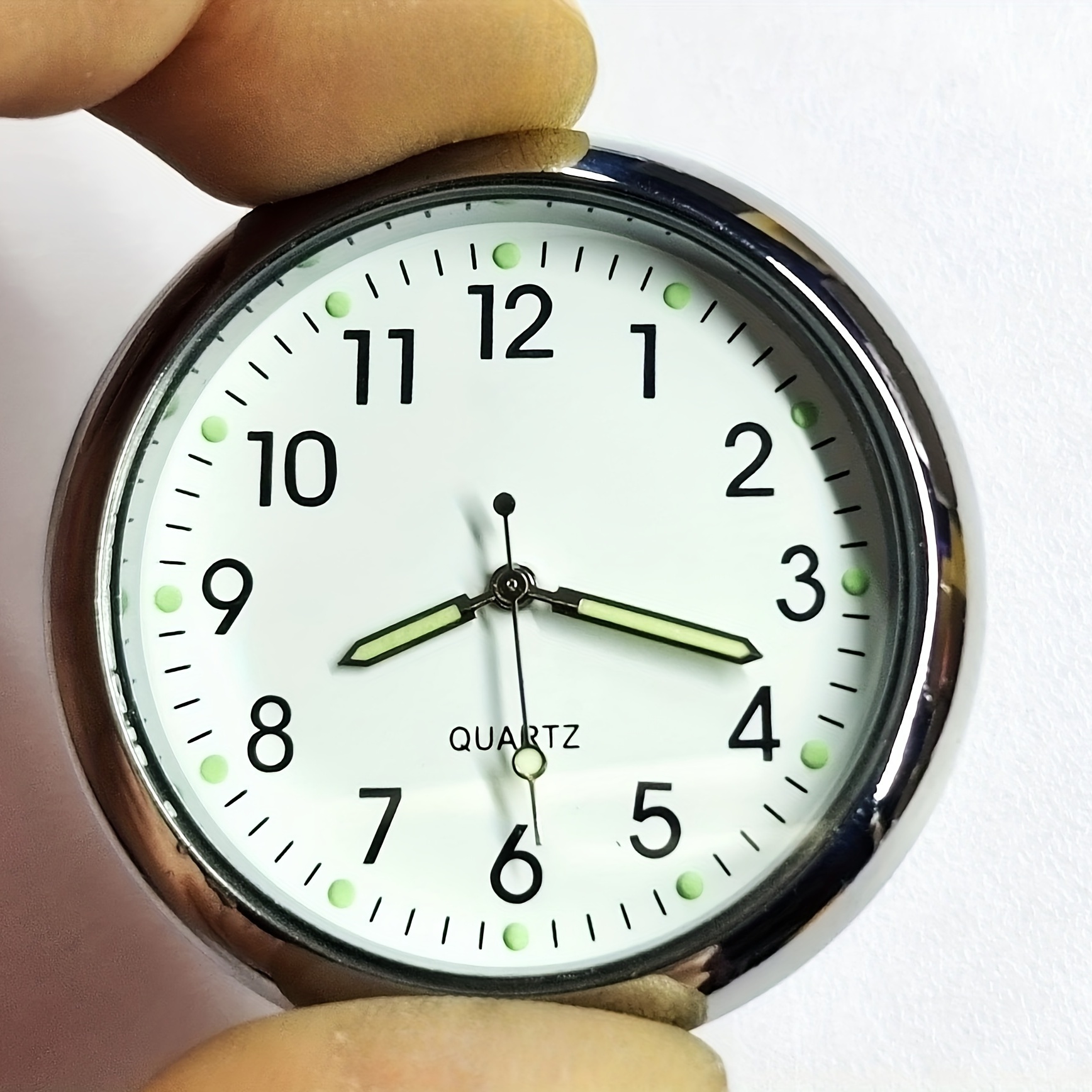 Analogique Voiture Horloge Tableau de Bord Décoration Interne