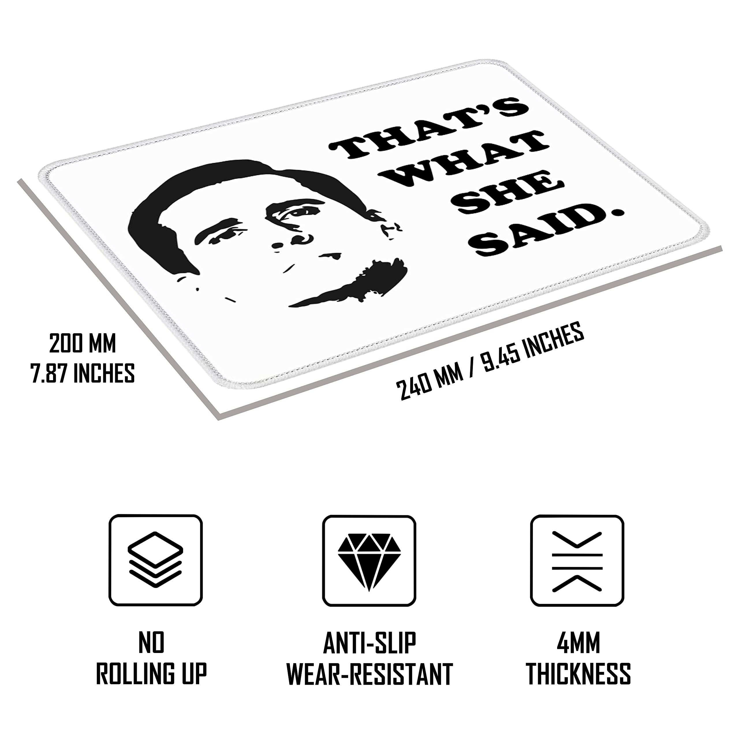 The Office Merchandise Mouse Pad For Desk, Computer Or Gaming Mousepad, The  Office Merch Mouse Mat, Funny The Office Gifts For Coworkers, Friends,  Families Or The Office Tv Show Fans - Temu
