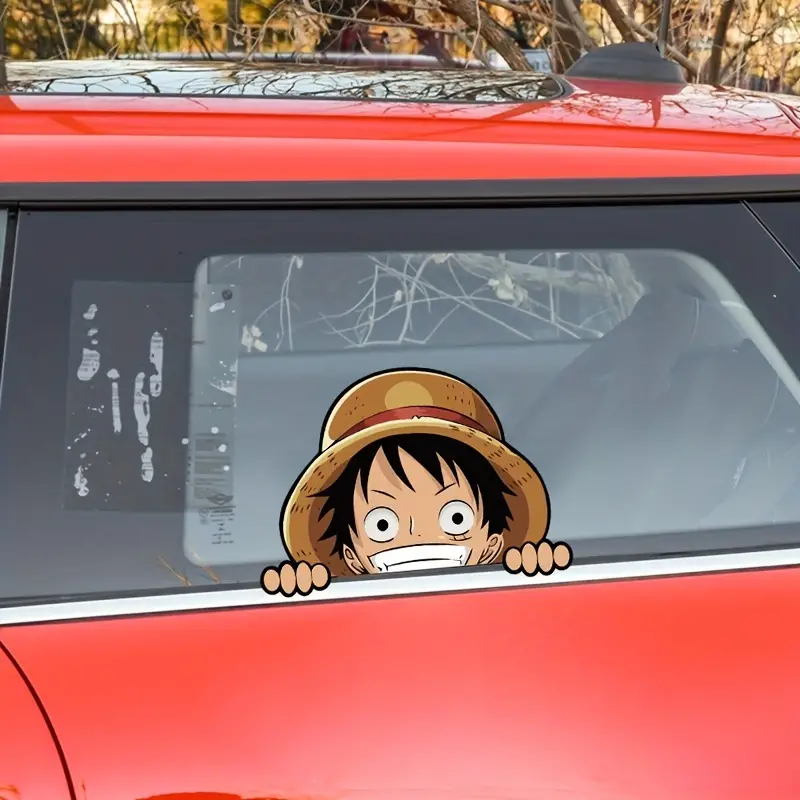 2 X Niedlicher Cartoon autoaufkleber Super Süßer Anime - Temu Germany