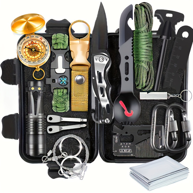 Survival Gear Tactical Tool Military Emergency Kit – Whitetail Beard