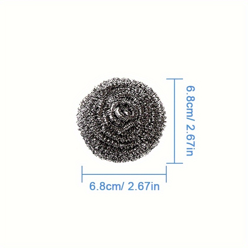 Dishwashing Wire Ball Stainless Steel Wire Ball Scrubber - Temu