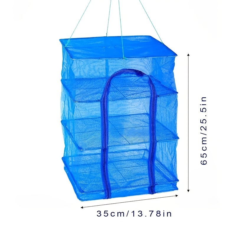 3 layer Foldable Portable Breathable Nylon Fishing Net - Temu Canada