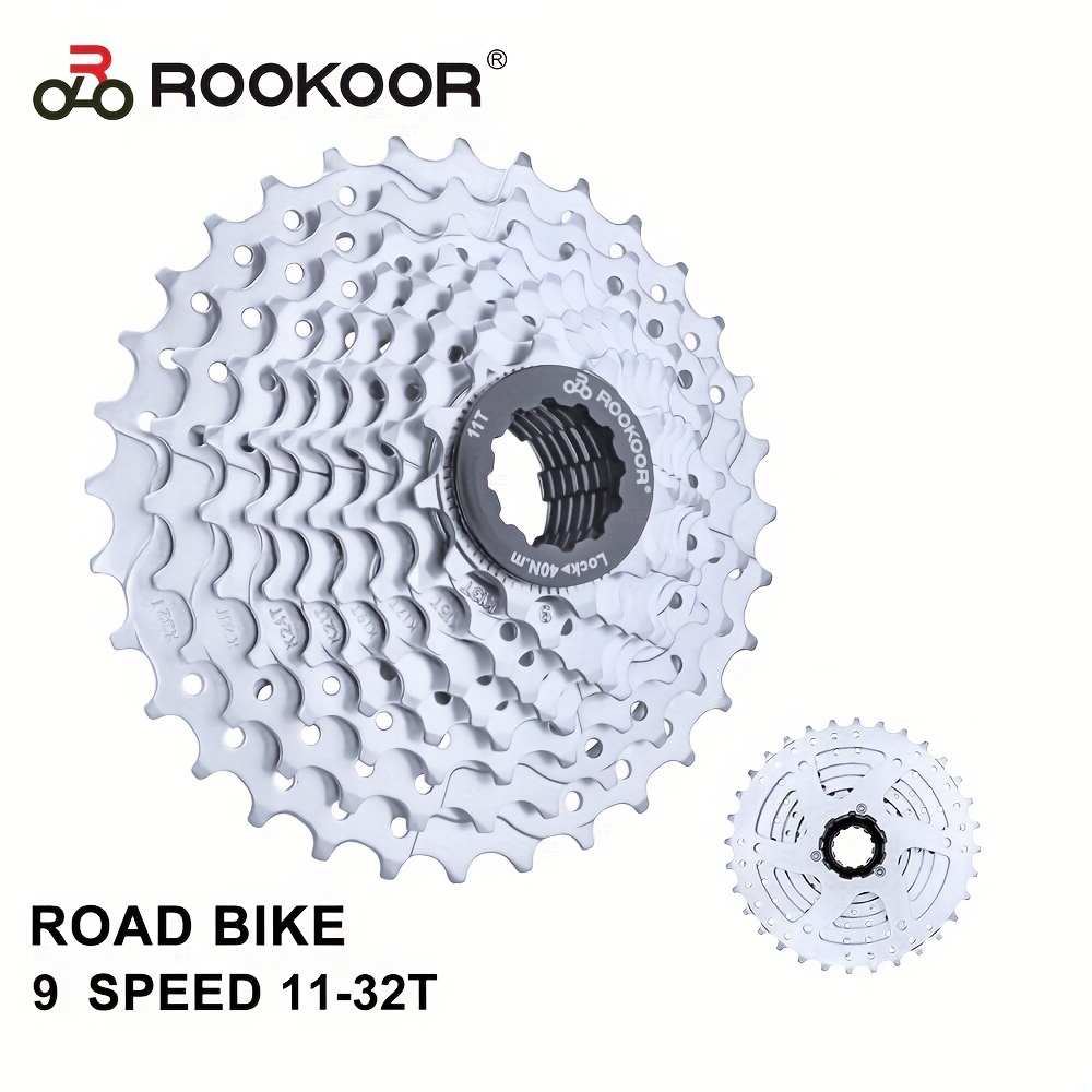 Rookoor 9 Speed Bicycle Cassette Freewheel Road Bike Velocidade 11 32t Sprocket Bike Accessories For Shimano Sram Cycling Parts Quick and Secure Online Checkout Temu Belgium