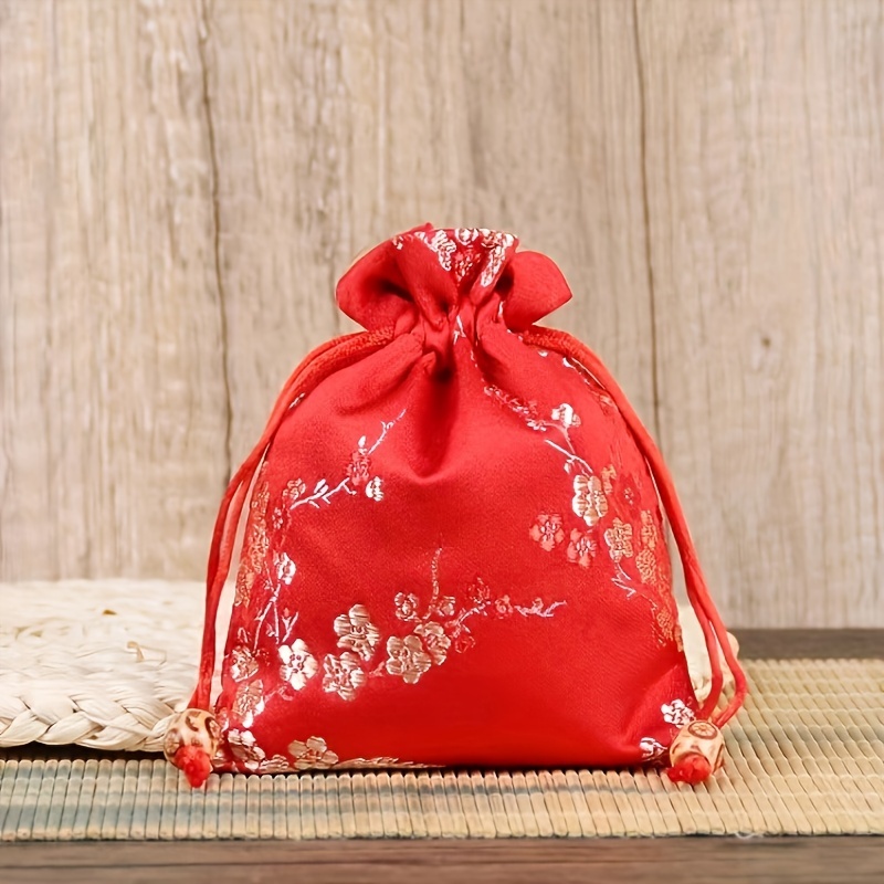 Vintage Jewelry Bags Small Cloth Bags Chinese Style Home - Temu