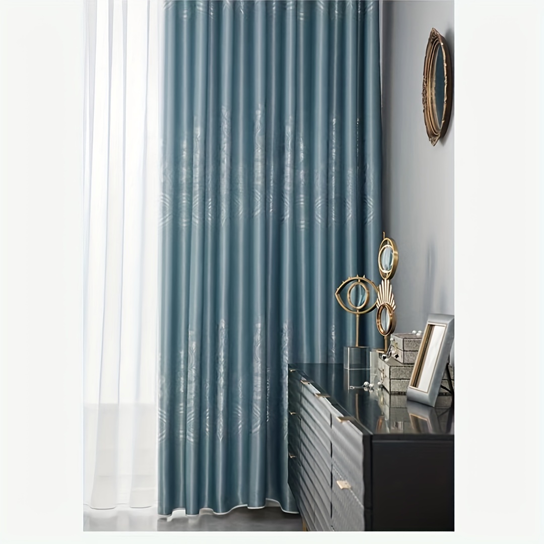 Modern Jacquard European Style Curtain for Home Decor