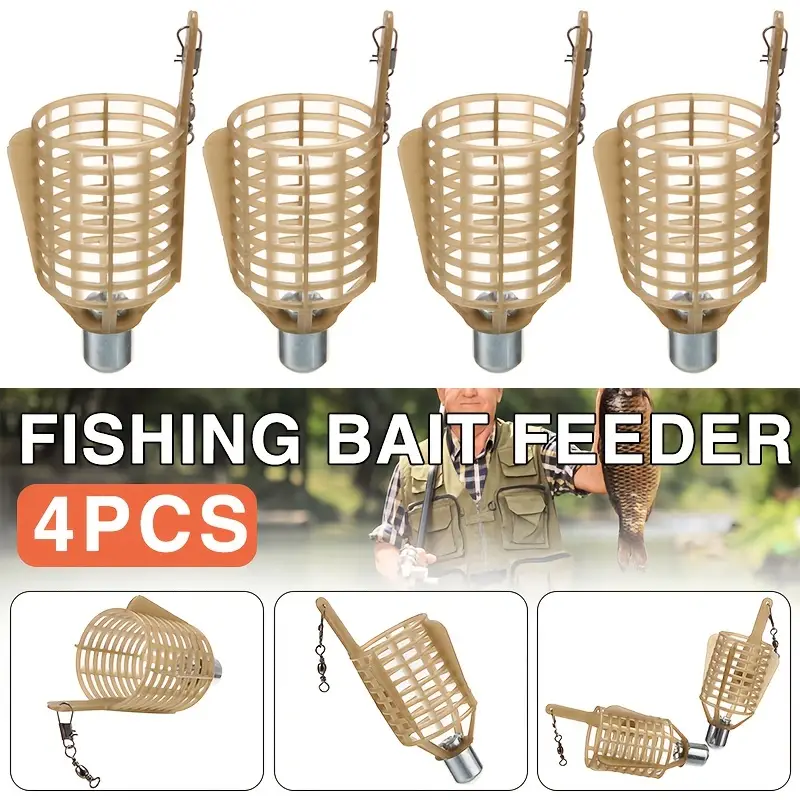 Carp Fishing Bait Feeder Lure Holder Trap Fishing Cage - Temu
