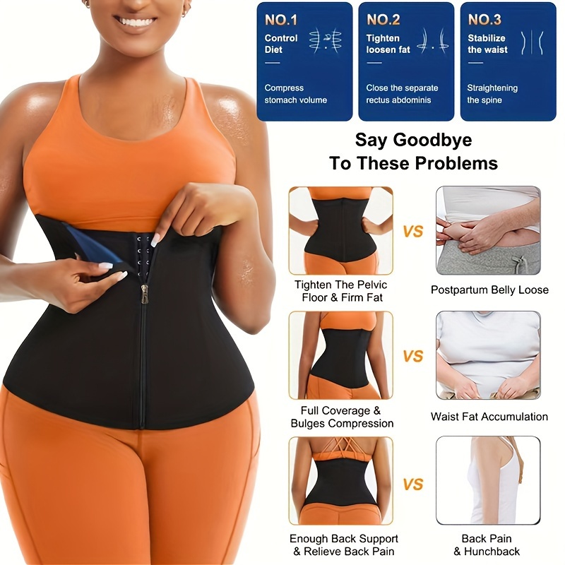 Women Waist Trainer Trimmer Corset Weight Loss Tummy Wrap - Temu