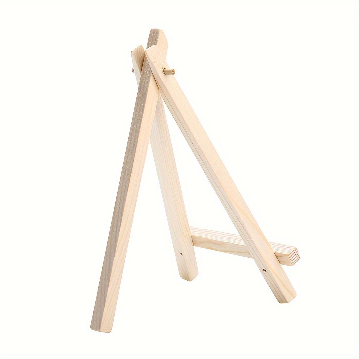  STOBOK Caballetes para niños, caballete triangular, caballete  para pintar un marco, caballete de mesa, soporte para marco de fotos,  pintura triangular, caballete de madera, notas de oficina de bambú, :  Productos