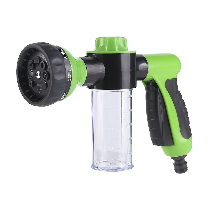 Portable Automatic Foam Gun High Pressure Water Gun Nozzle Spray