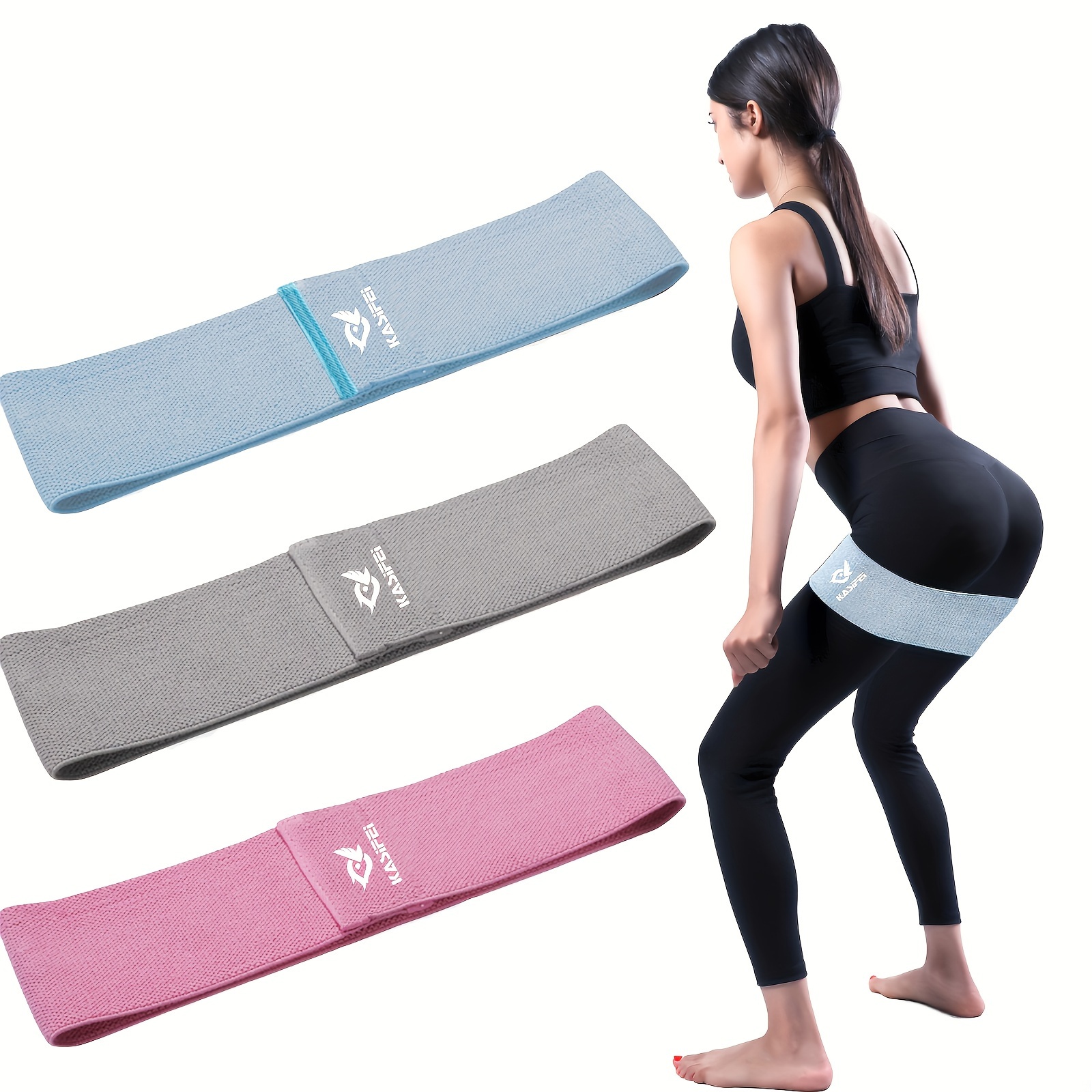 Resistance Bands Exercise Bands Elastic Workout Band For - Temu