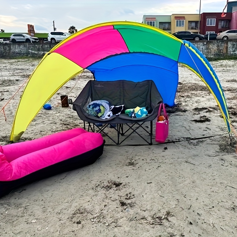 3 4 person patented beach tent perfect for camping backyard picnics rain shielding sports & outdoors temu