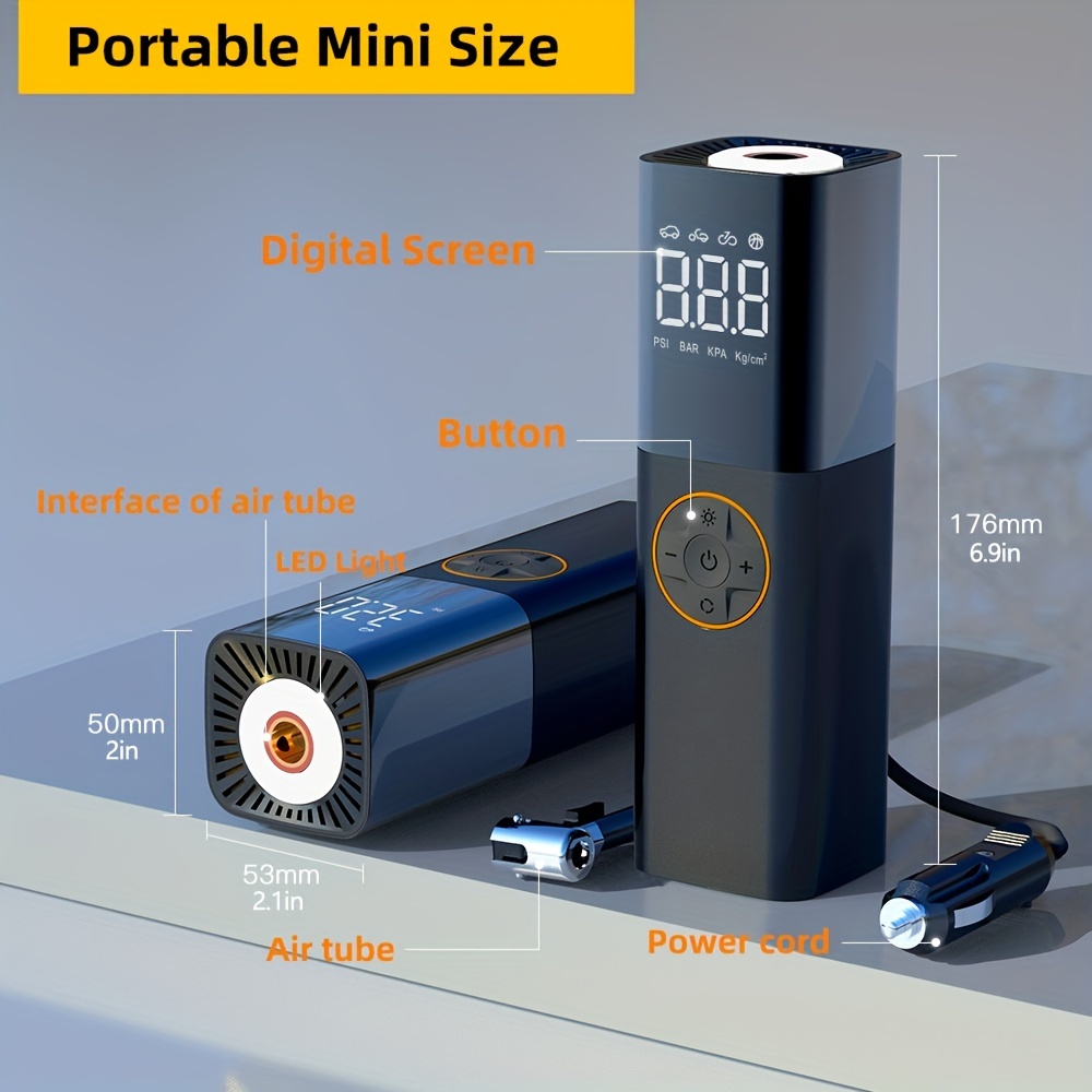 Mini Compresseur Portable - Équipement auto
