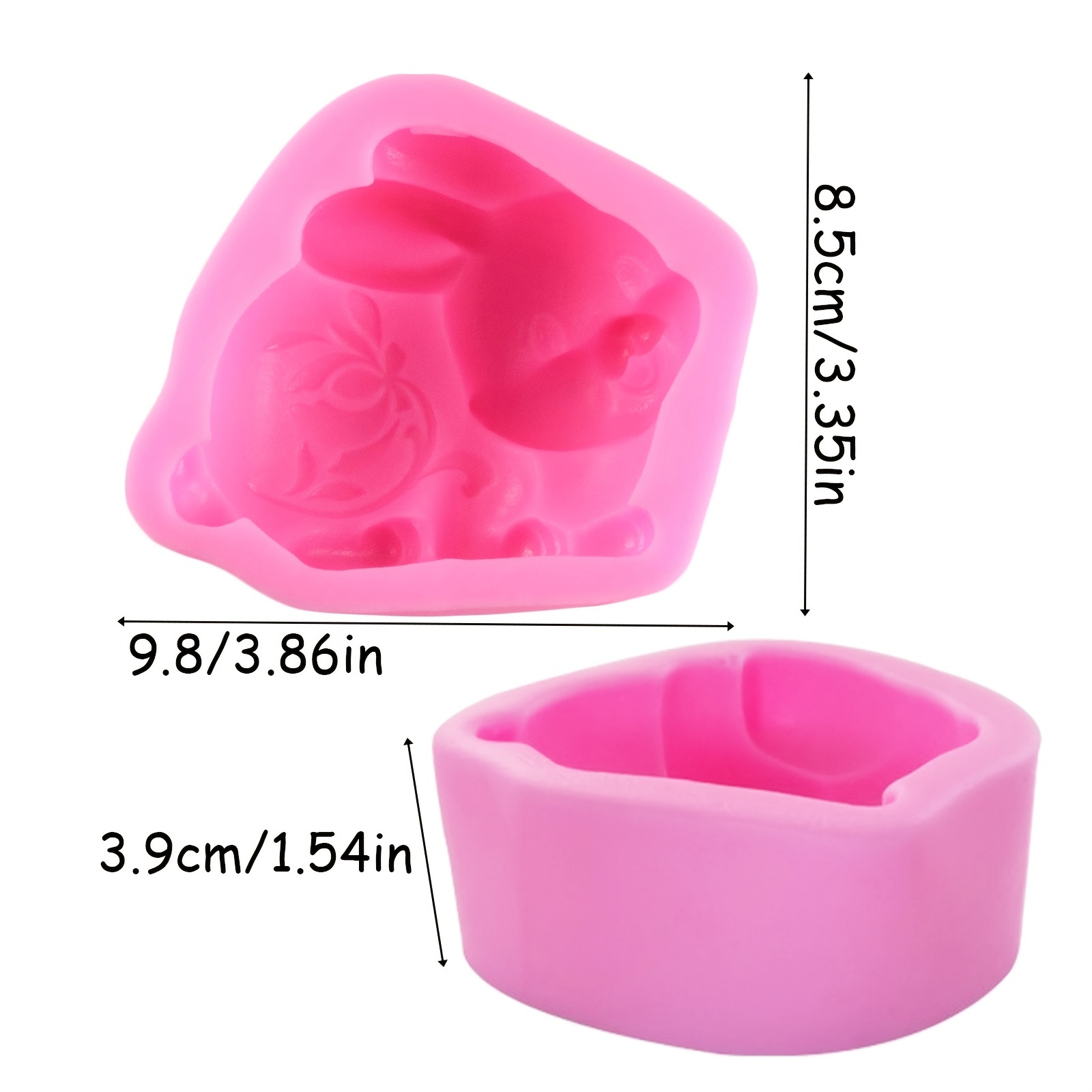 Easter 3d Silicone Mold Diy Silicone Soap Mold - Temu