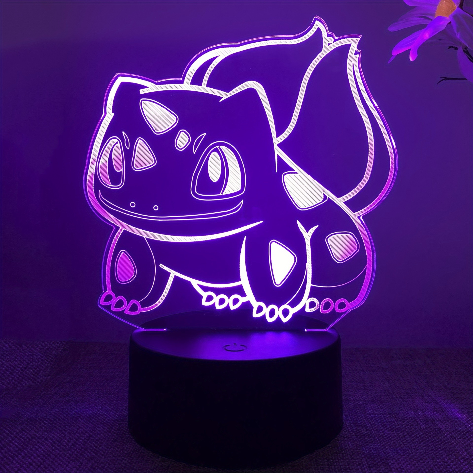 LED Desk Lamp Romantic Love 3D Acrylic Led Lamp Home Children's Night Light  Table Lamp Bedside Lamp Birthday Party Decoration - AliExpress