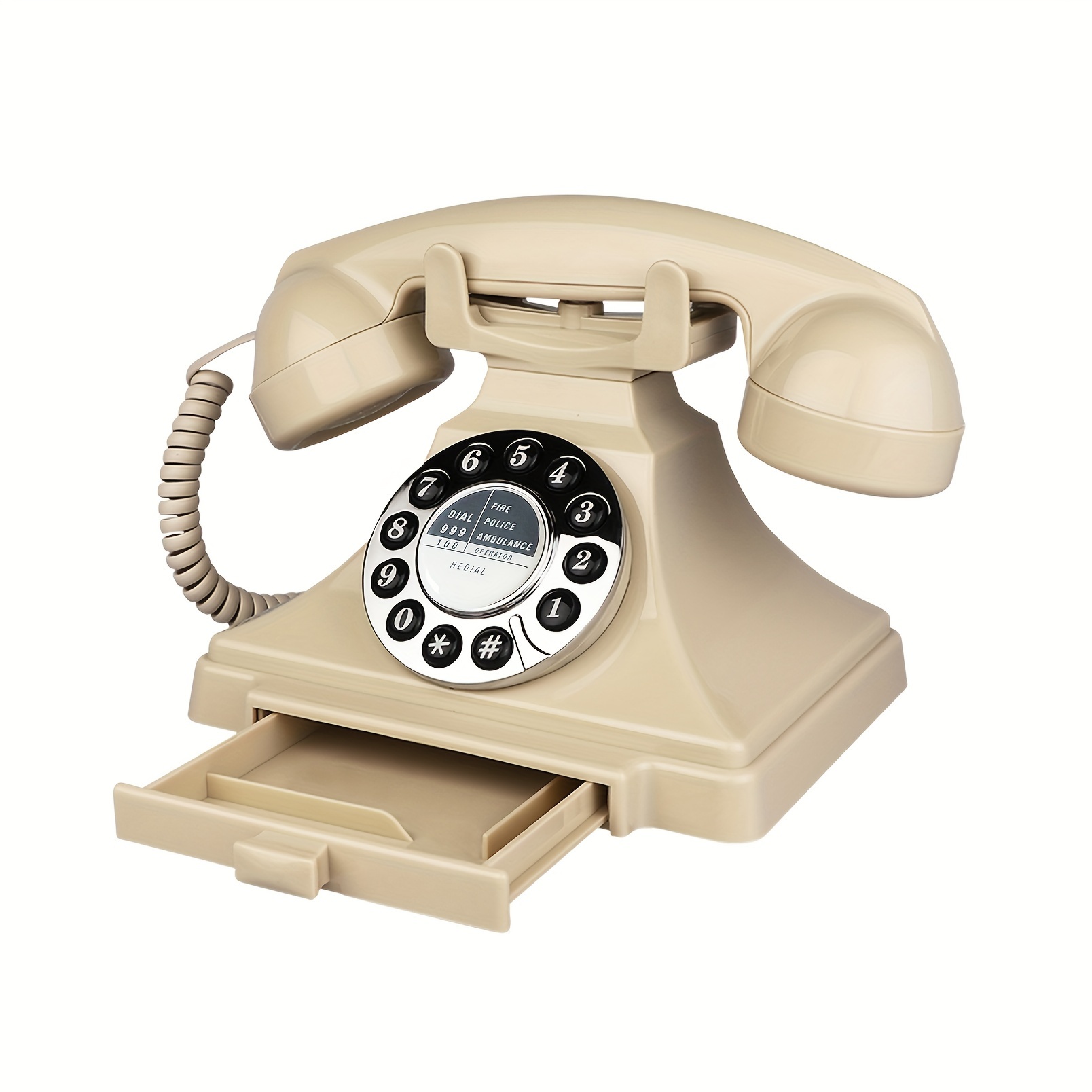 Vintage Style Corded Phone Landline Phone Retro Old Fashioned