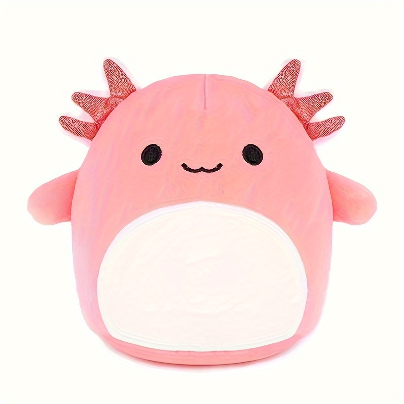 42cm/16.53in Cartoon Axolotl Plush Axolotl Plush Realistic Ambystoma Creepy  Amphibians Plush Toys Home Decoration Birthday Party