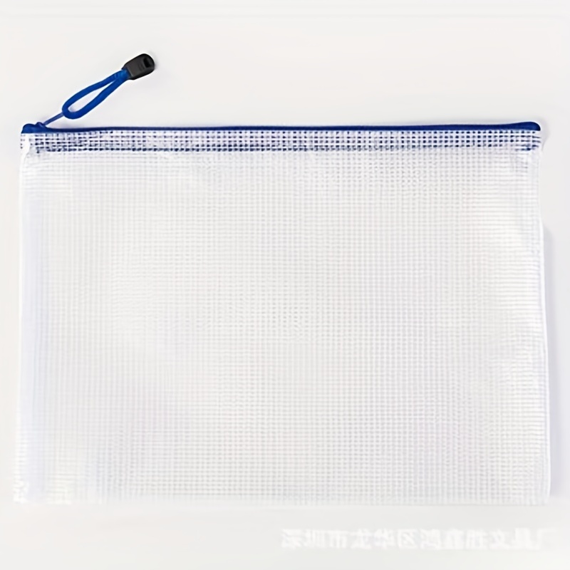 A4 Transparent Mesh Bag Thickened Waterproof Test Paper - Temu