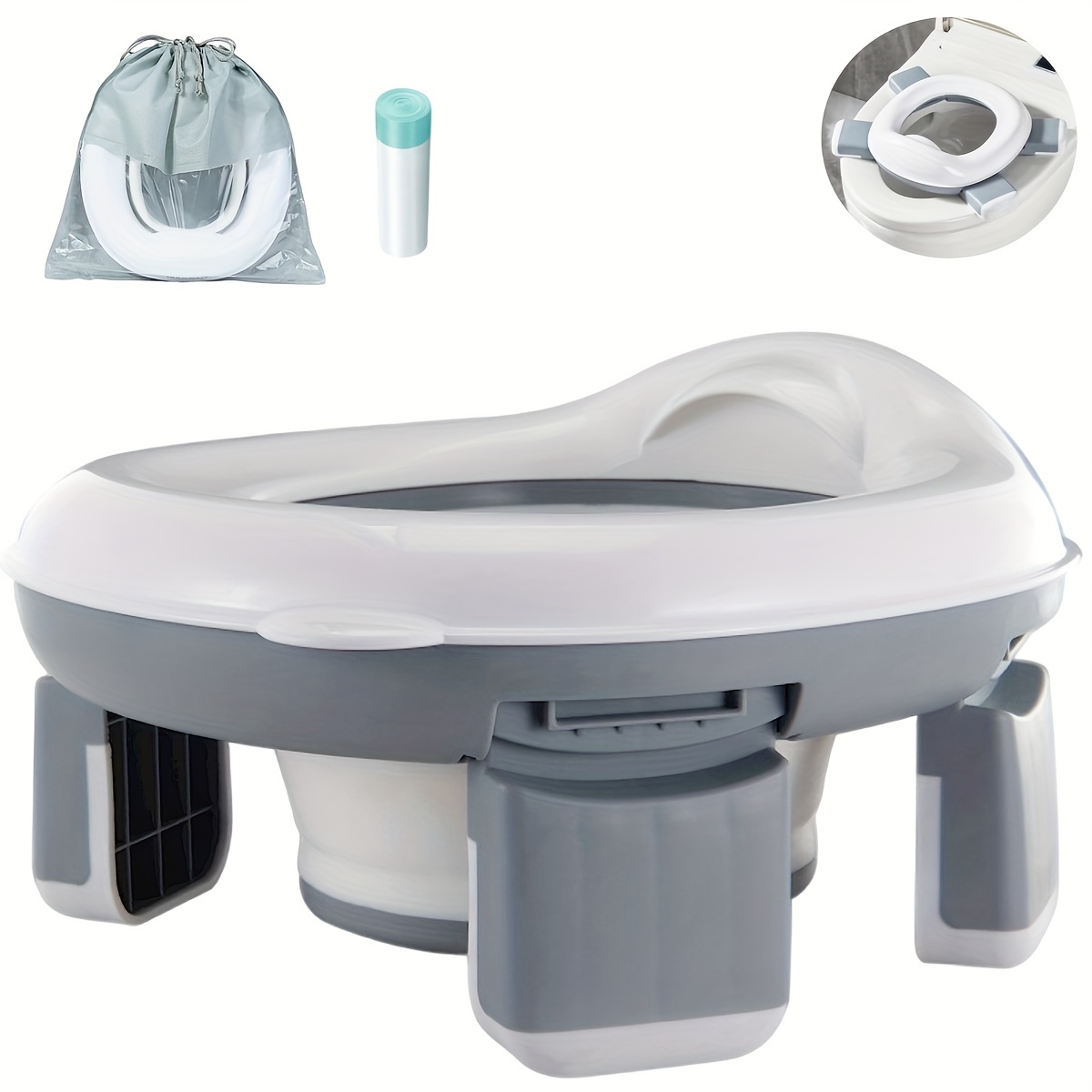 Baby Travel Portable Restroom Baby Hitchhiker Crown Potty - Temu