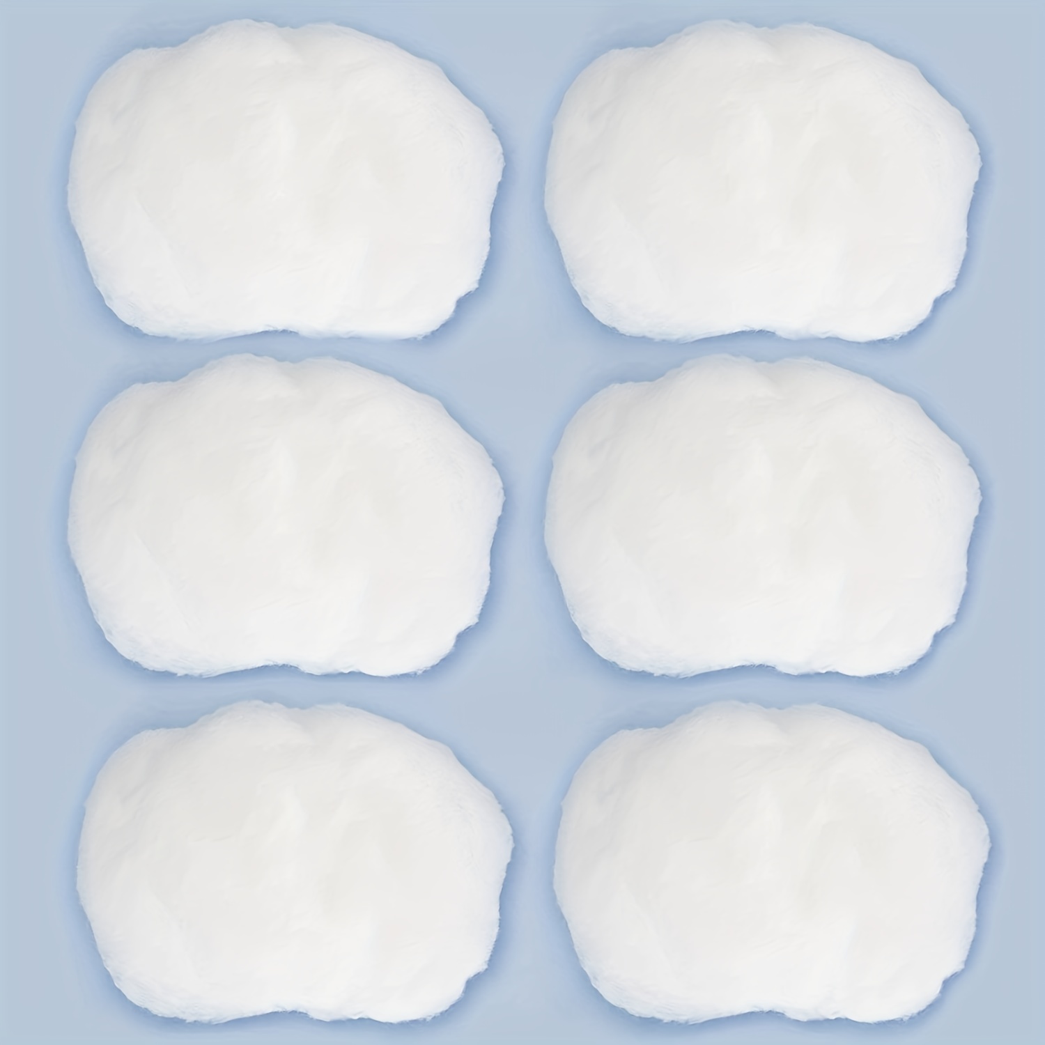 3d Cloud Ceiling Cloud Party Decorations Felt Fake Cloud - Temu