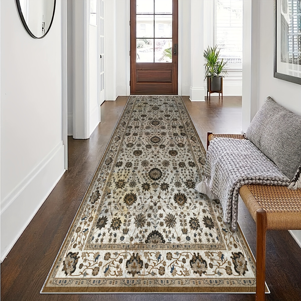 Soft Non slip Long Bath Rug Hallway Rug Runner Bathroom Mat - Temu