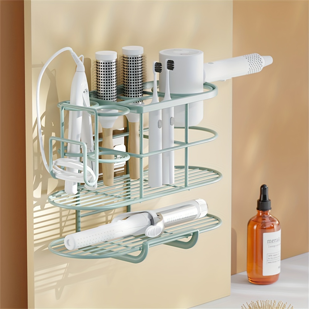 Wooden Hair Dryer and Styling Product Tool Holder Organizer with 4 Com – J  JACKCUBE DESIGN