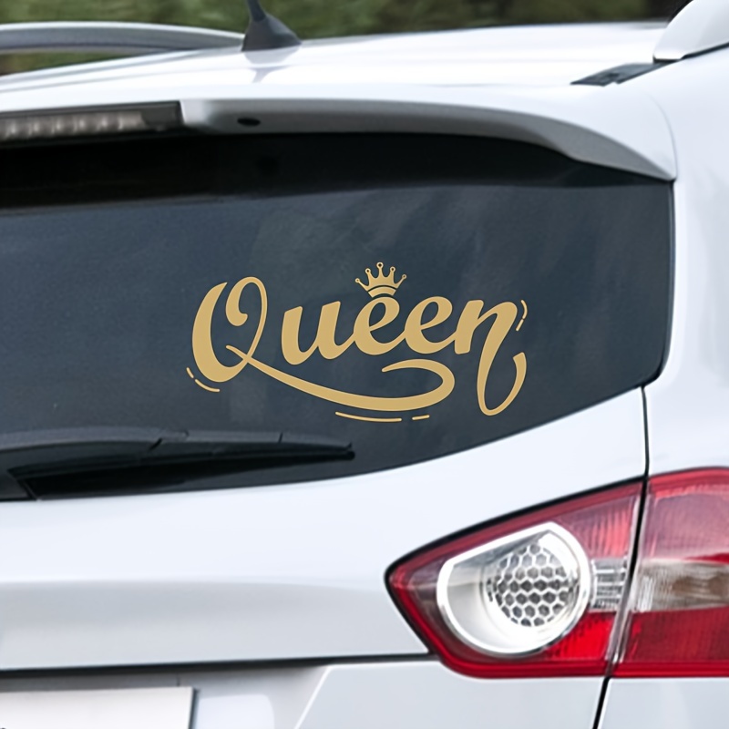 Queen Auto Fenster Decal Queen Elizabeth Auto Aufkleber Auto Decal  Dekoration Waterpro