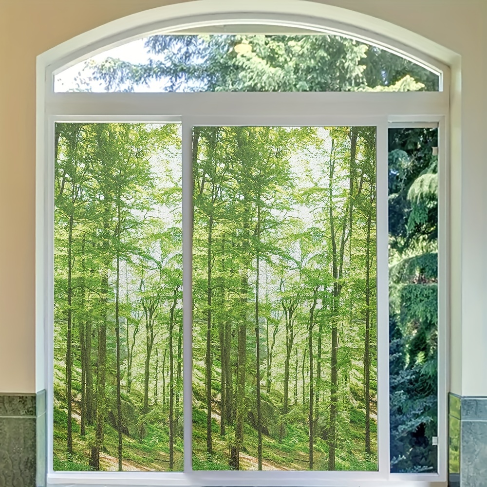 1 Stück Einweg-Anti-UV-Fensterfolie, Wärmeschutz-Sichtschutzglasfenster,  Tönungsspiegel-Hausfolie, für Schlafzimmer, Wohnzimmer, Büro,  Heimdekoration - Temu Austria