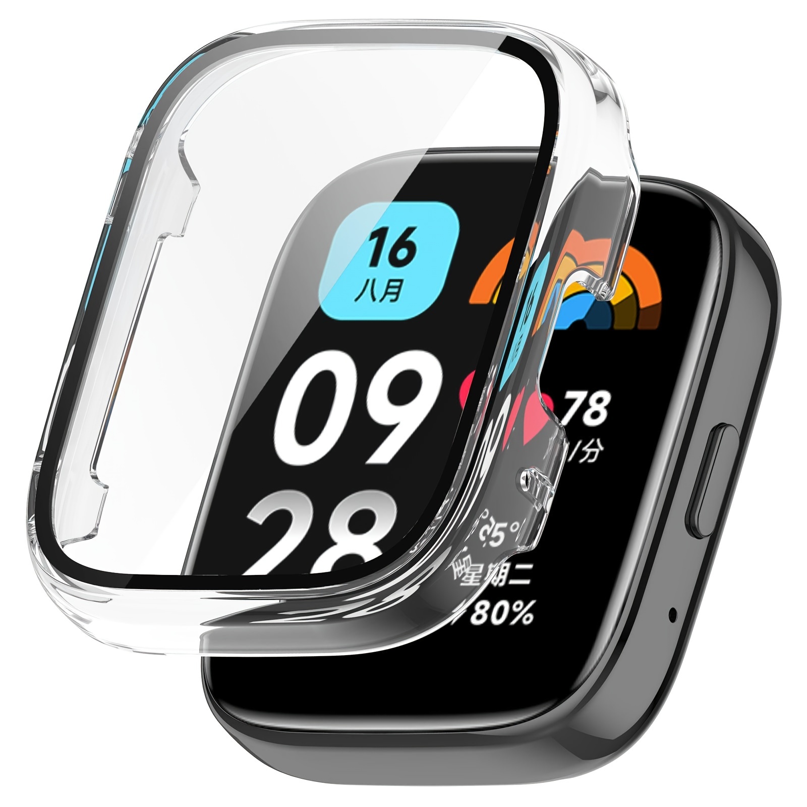 Screen Protector Case For Xiaomi Redmi Watch 3 Smartwatch - Temu
