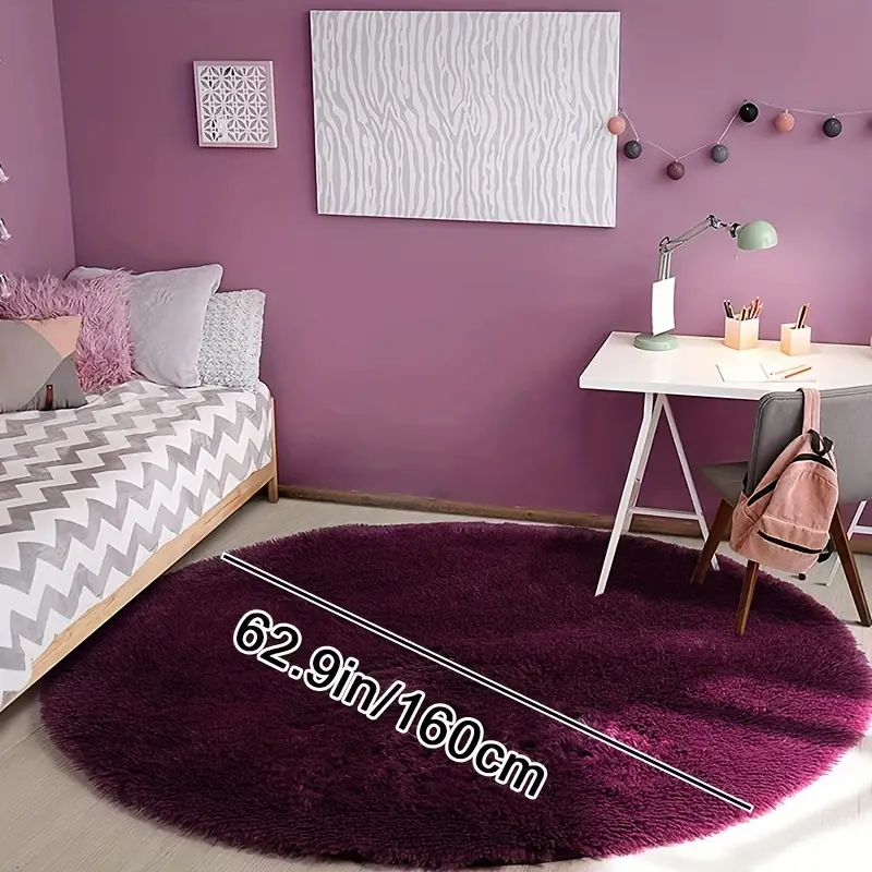 Machine Washable Area Rug for Bedroom, Dorm Room, Small Fluffy Soft Fa –  TreeLen