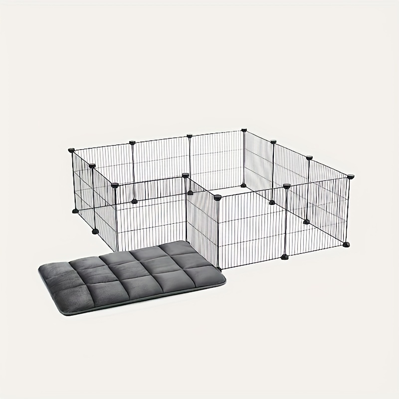 Durable Iron Alloy Pet Playpen, Secure Enclosure