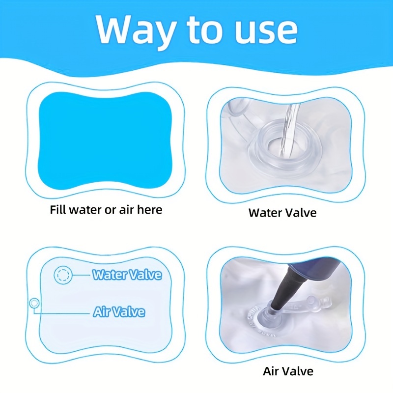 Tapis d'eau gonflable 1 pièce tapis de jeu d'eau pour bébé - Temu