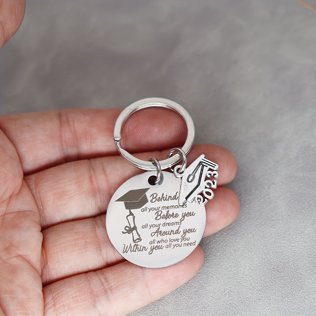 2023 Graduation Gift Graduation Keychain For Friends - Temu