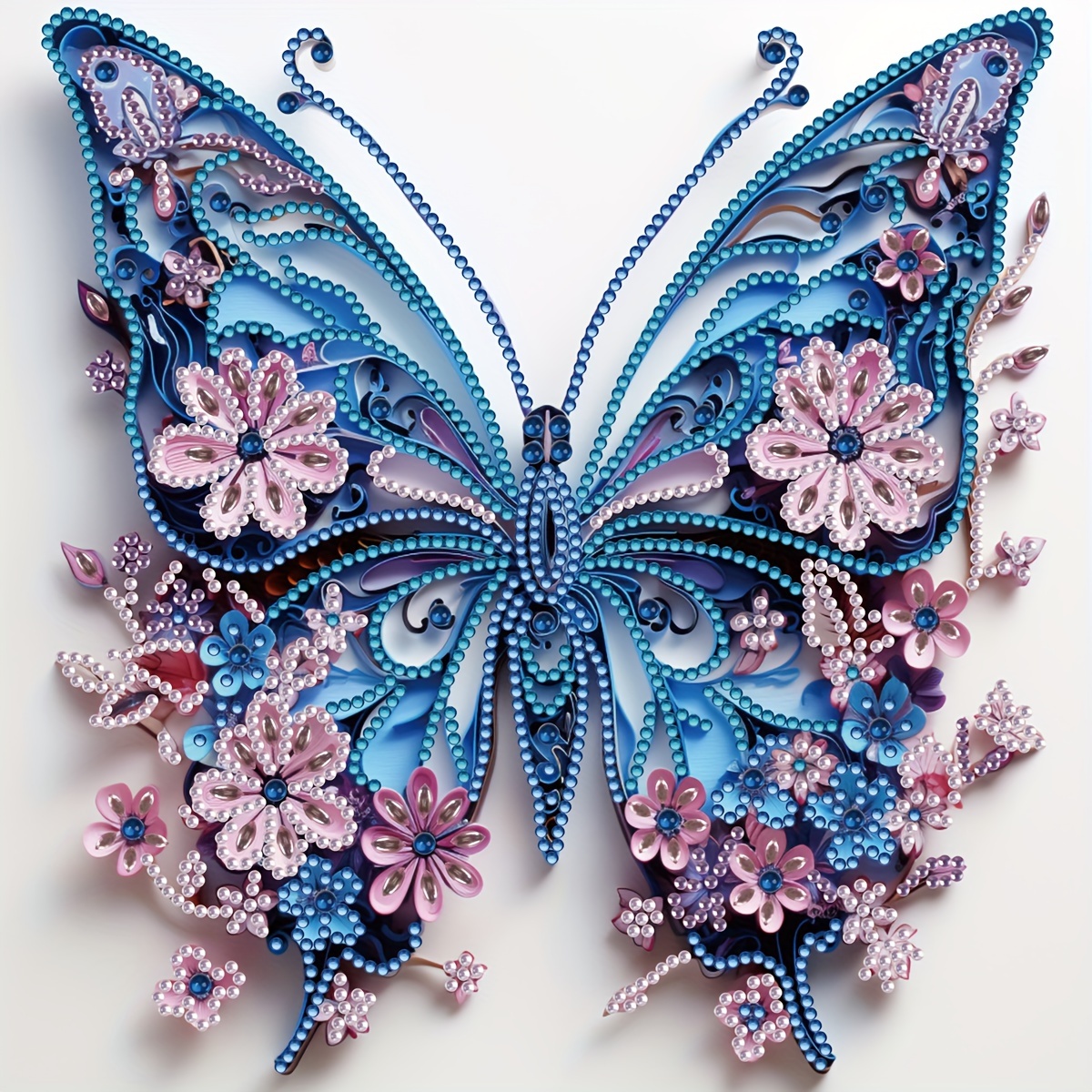 Diamond painting kit - Neon butterfly - Coricamo