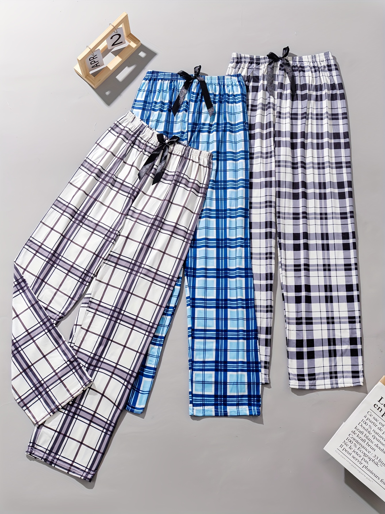 Patterned Flannel Pajama Pants for Women