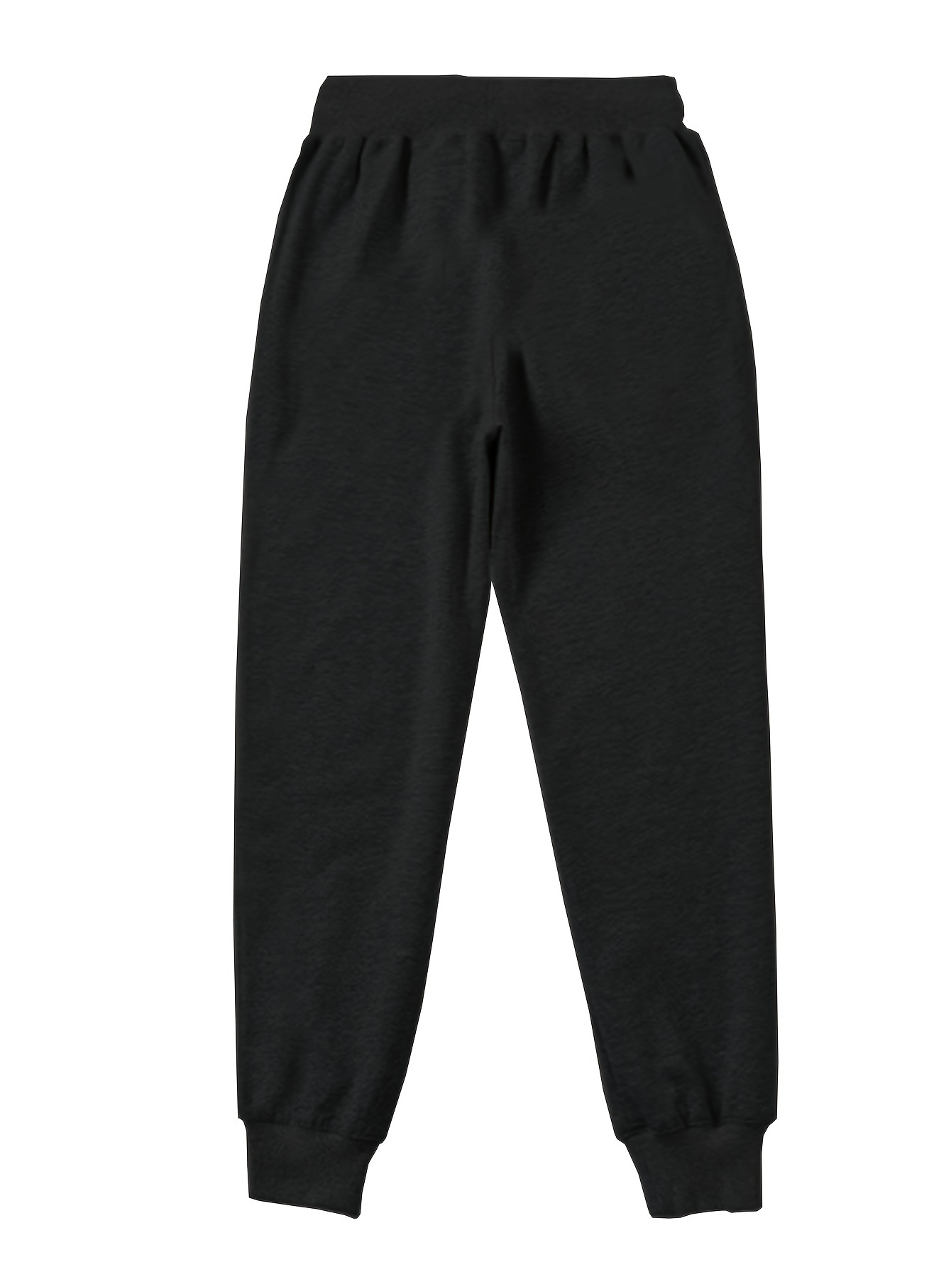 TeenTrums Girls Track pants loose fit-Black