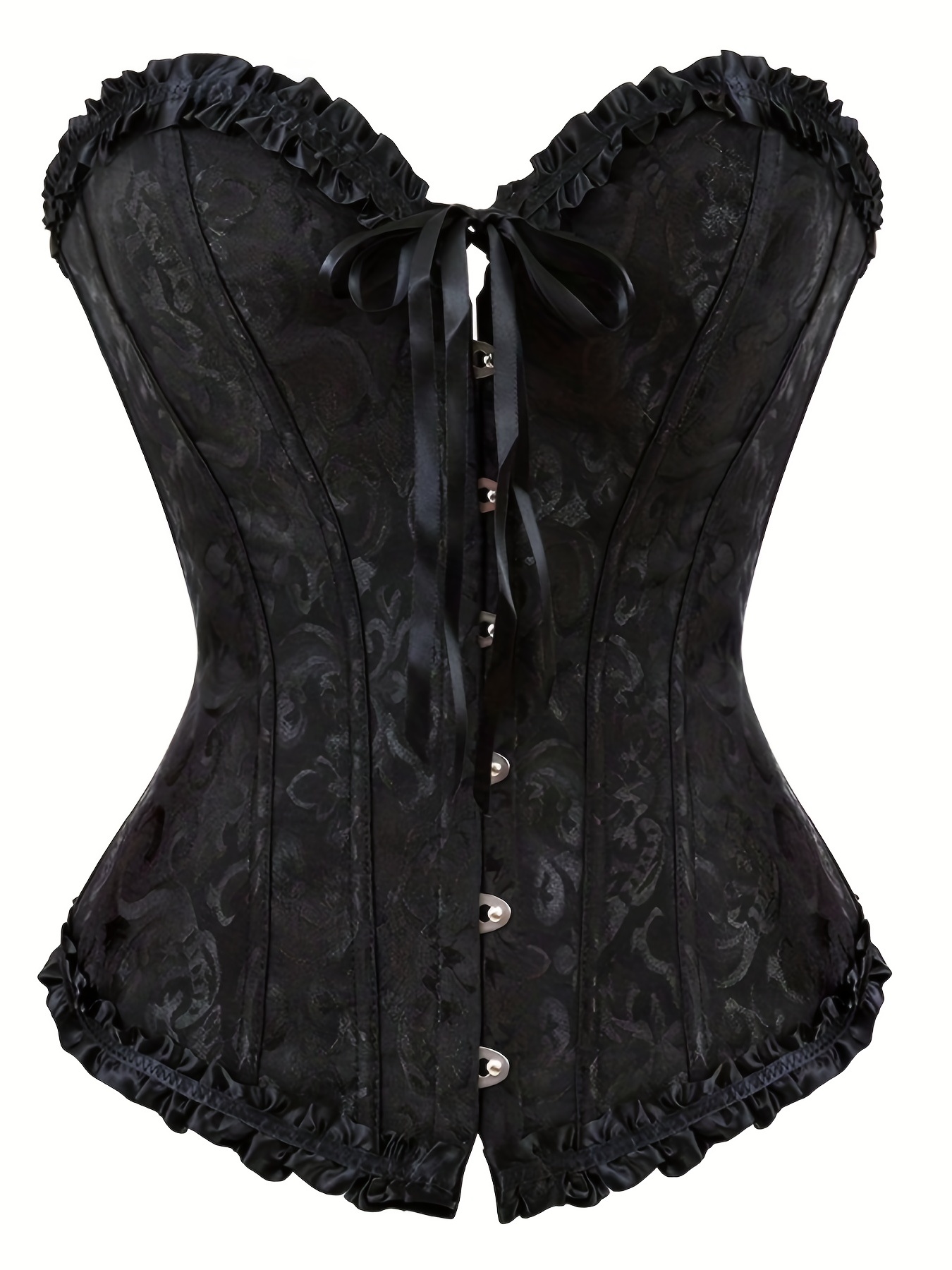 Gothic Court Corset for Women Lace Up Buckle Bustier Plus Size Renaissance  Shapewear Tummy Control Tube Tops Bodysuit, Tummy Control Shapewear Green,  Small : : Clothing, Shoes & Accessories
