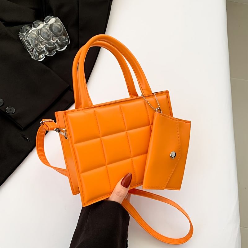 Orange 2025 mini purse