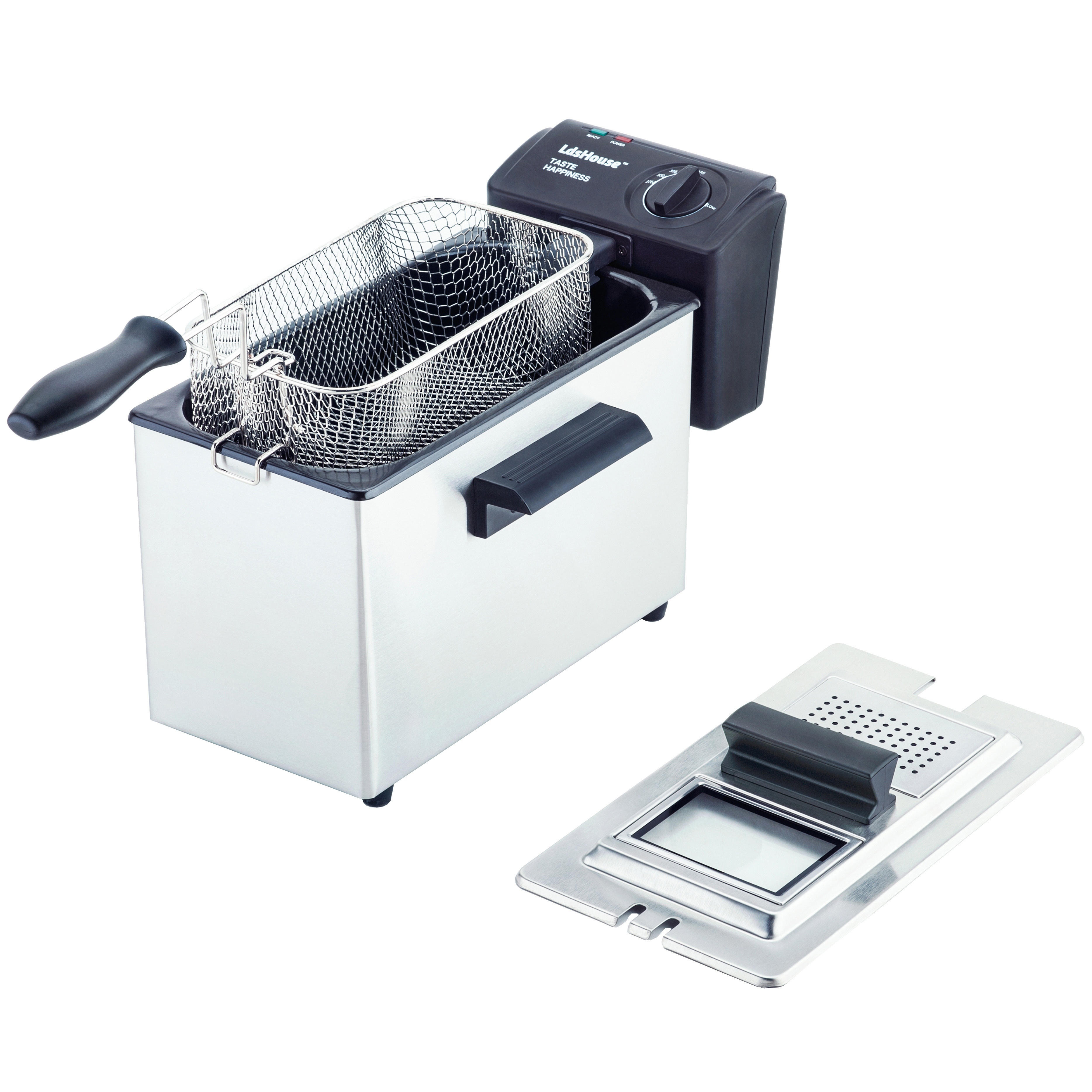 101 Electric Fryer Stainless Steel Fryer With Basket - Temu
