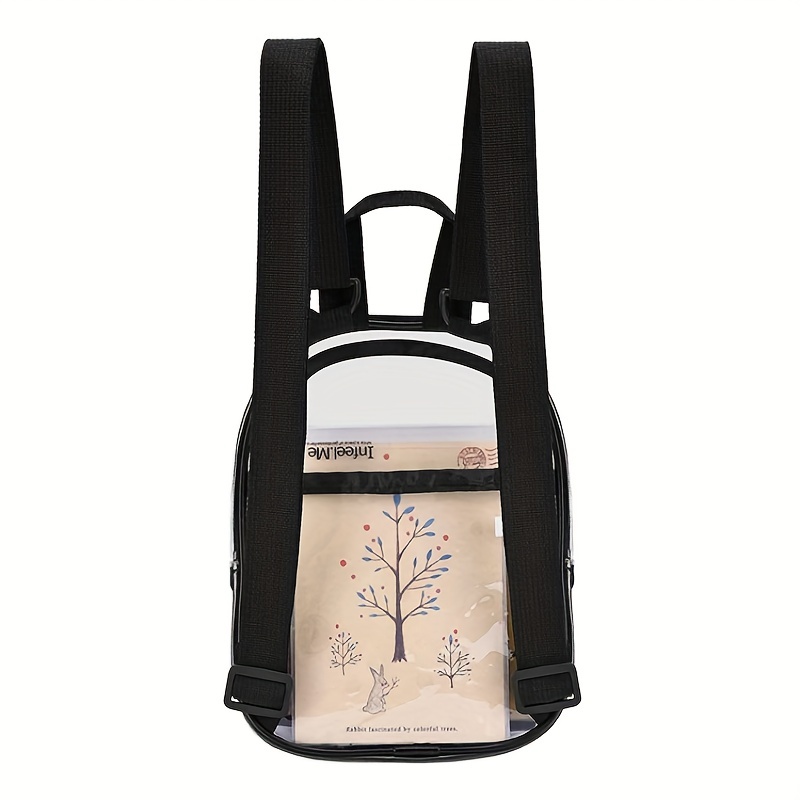 Clear Drawstring Bags Pvc Portable Waterproof Backpack - Temu