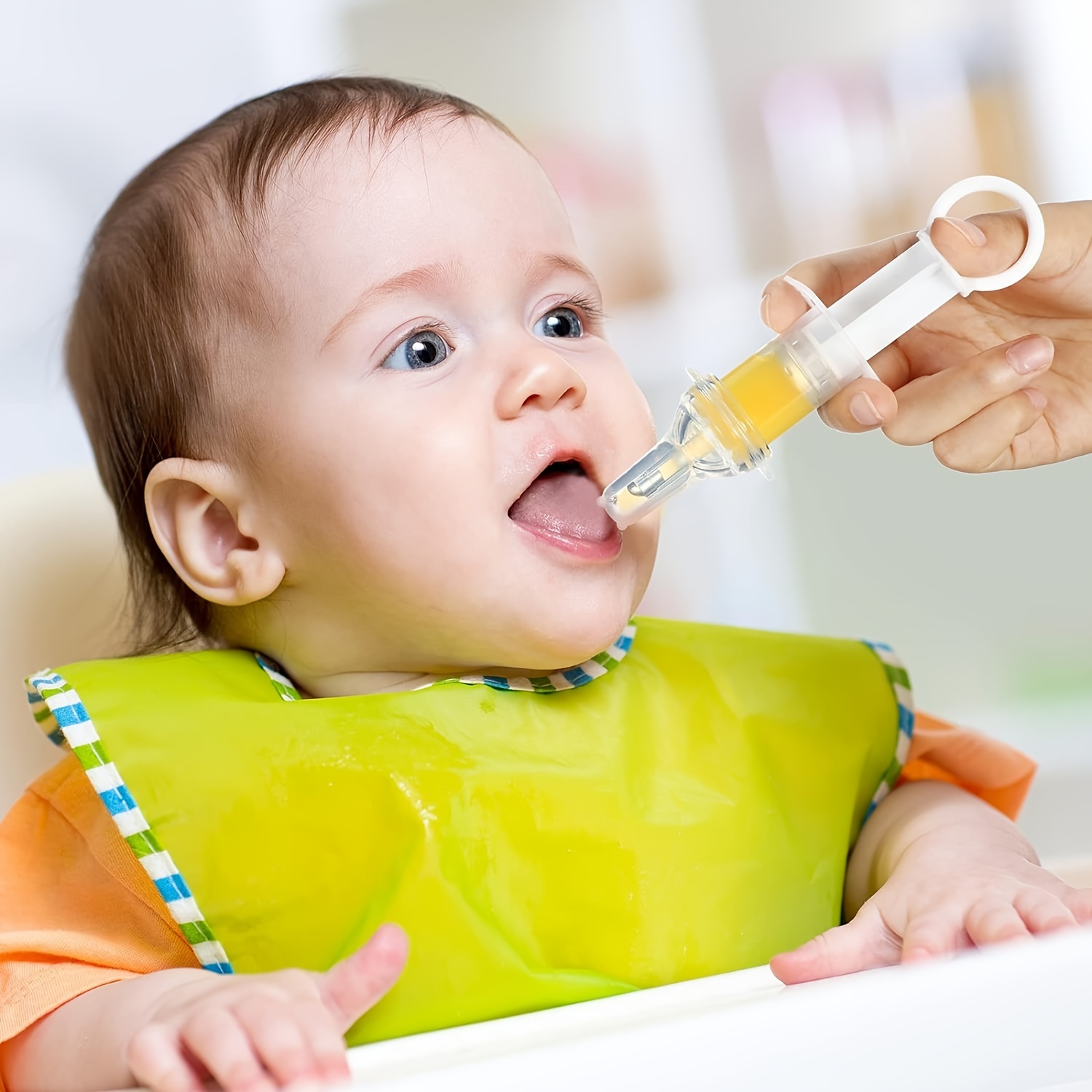 JUSONEY Jeringa de nariz para bebé, irrigador profesional para bebés con  mosca con puntas de nariz de silicona limpias y reutilizables (4 piezas)