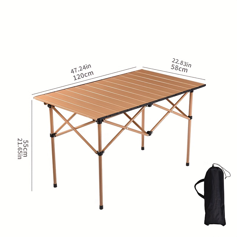 Comprar Mini mesa plegable portátil para acampar Widesea, para pícnic al  aire libre, barbacoa, excursiones, vajilla, escritorio plegable ultraligero  para ordenador y cama