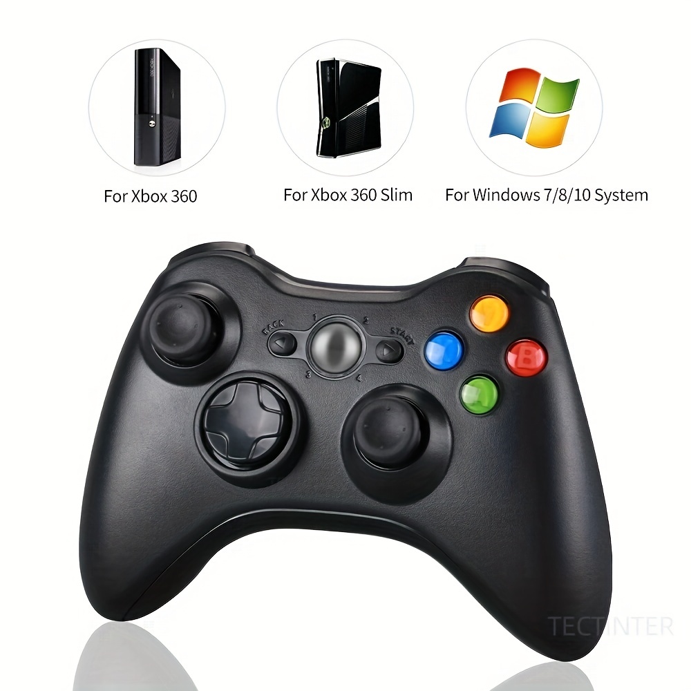  Wireless Gaming Controller USB Bluetooth Gamepad Joystick Game  Controller with 2.4G Receiver Compatible for Phone/PC/Laptop Computer(Windows  XP/7/8/10)/Android Smart TV/TV Box : Videojuegos