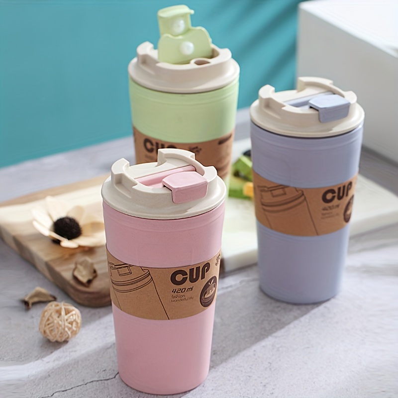 1pc Plastic Shaker Cup, Coffee Mug For Fitness