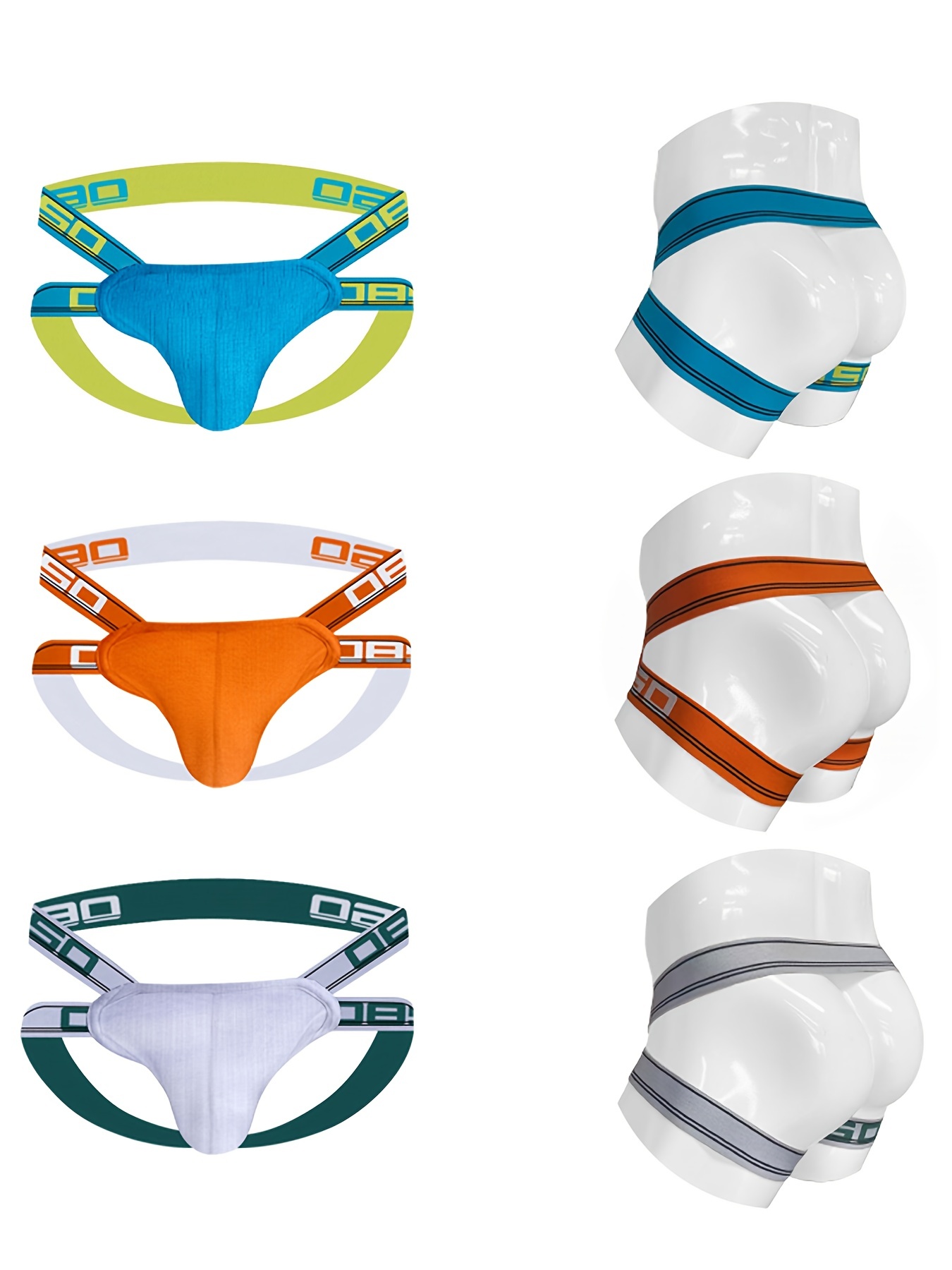 Men's Briefs Jock Strap Athletic Supporter Wide Belt - Temu